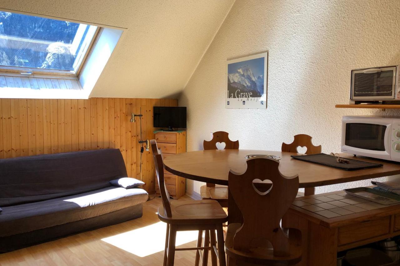 Les Enfetchores - Apartment Overlooking La Meije Ла Грав Екстериор снимка
